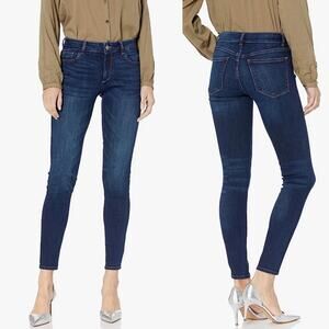 DL1961 Emma Skinny Low Rise Instasculpt Jeans Blue Size 28